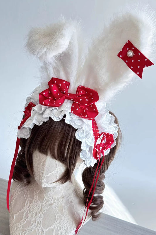 うさ耳ヘッドドレス【妹抖手作工作屋】