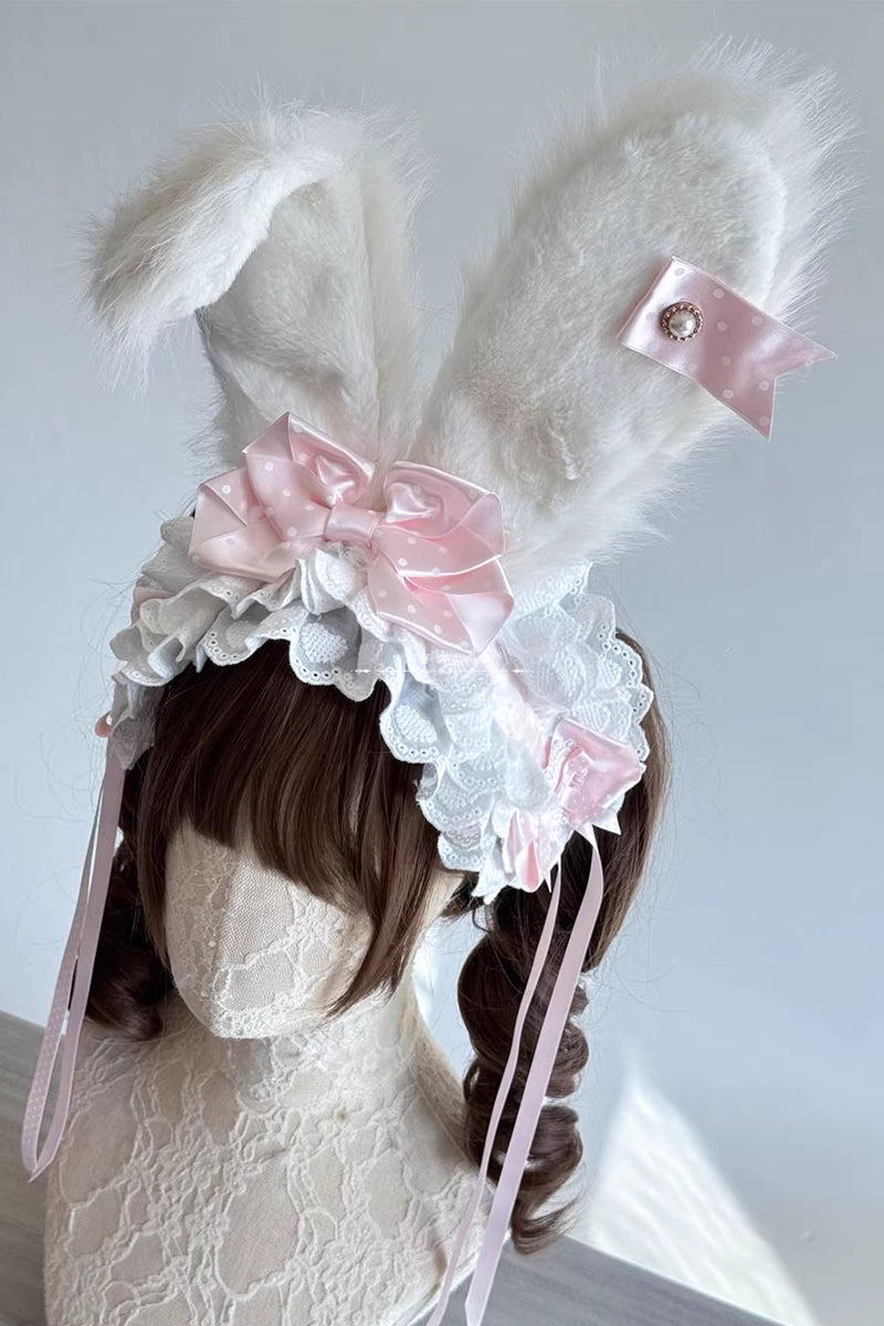 うさ耳ヘッドドレス【妹抖手作工作屋】