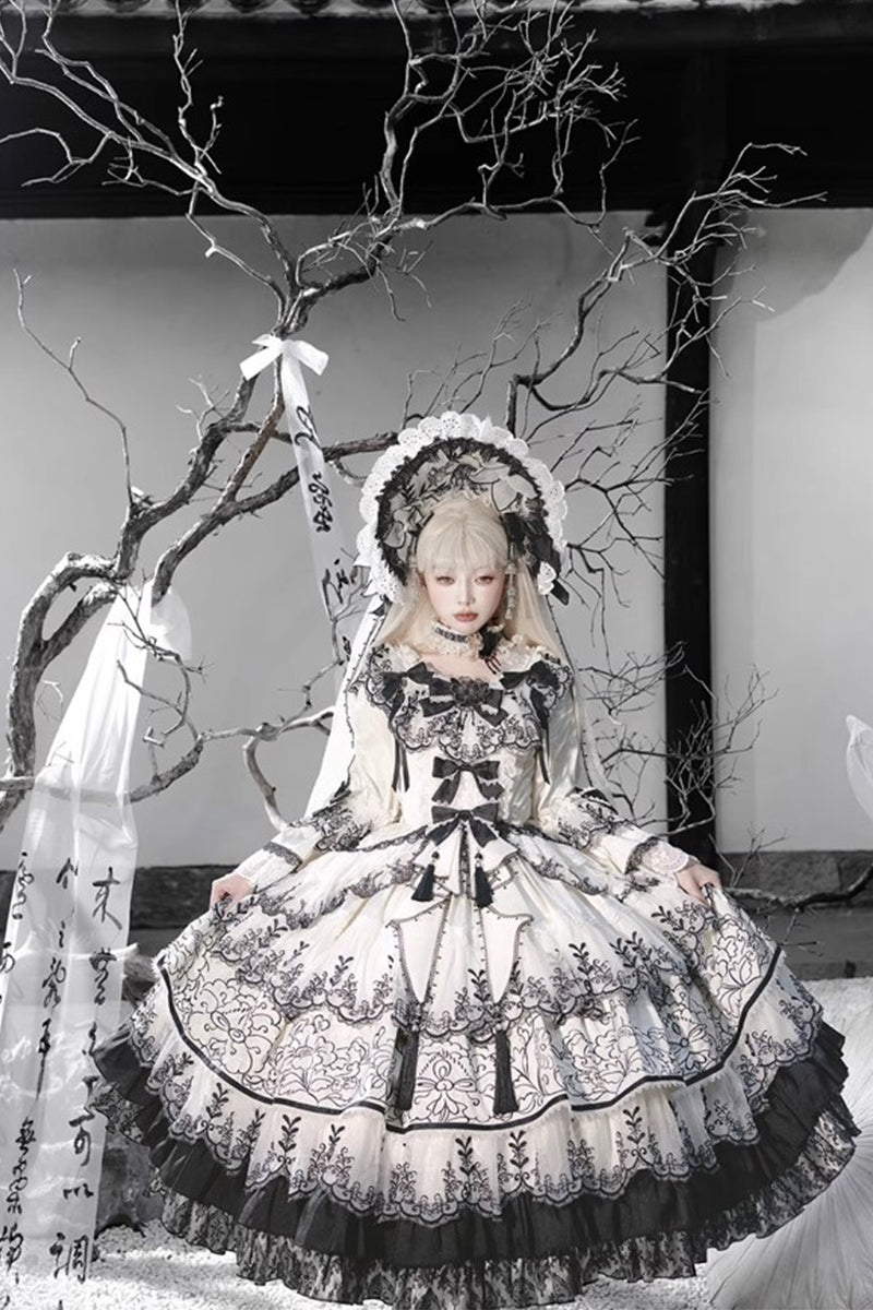 【受注予約~8/28】Butterfly Love アクセサリー(ブラック)【Bramble Rose】