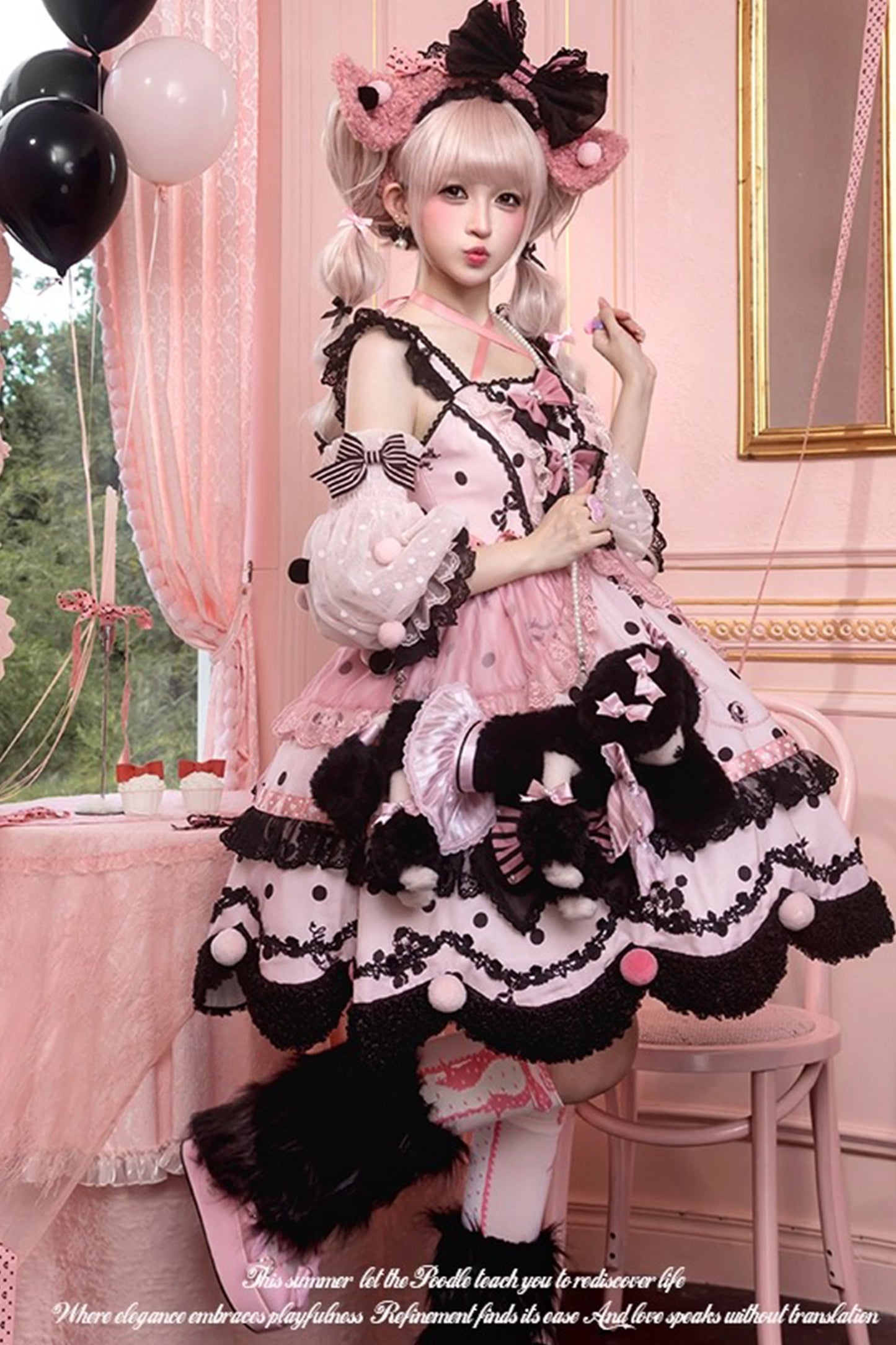 【受注予約~9/8】Chinese Dog アクセサリー【花与珍珠匣】