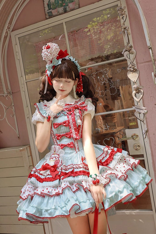 【受注予約~9/25】Eat Cake アクセサリー【双生小熊】