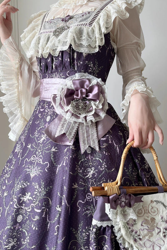 【受注予約~9/11】Angel Flower Wall アクセサリー【iris de nuit】