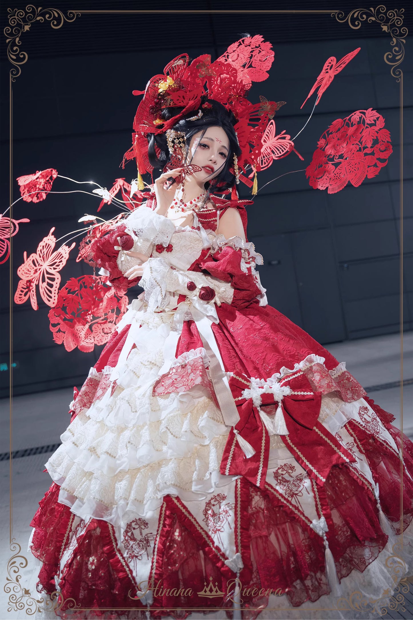 【受注予約~9/15】Crimson-Bee アクセサリー【Hinana Queena】