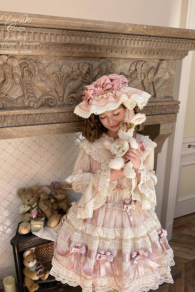 【受注予約~10/9】Antique Cream アクセサリー【DrunkCoco】