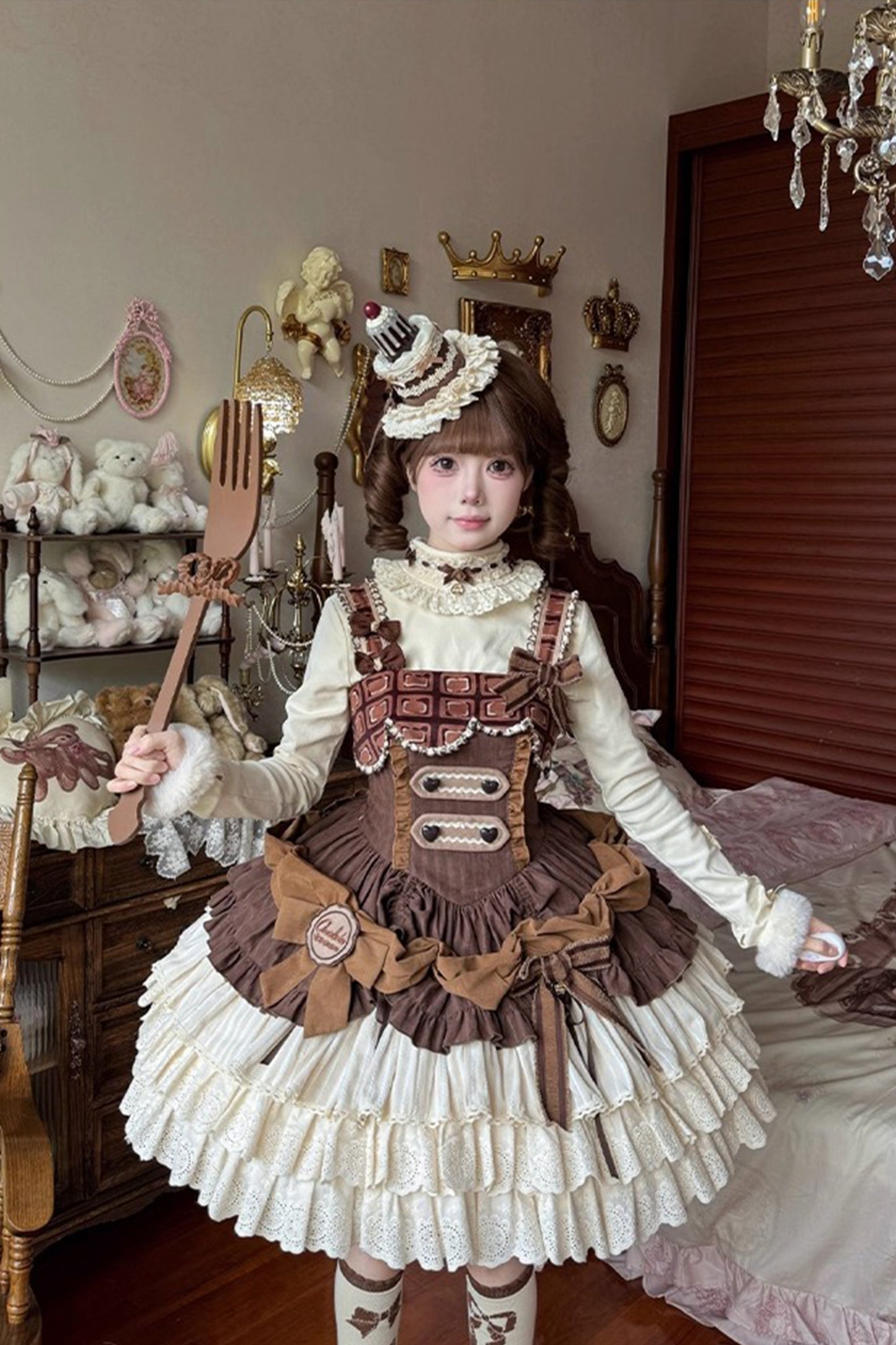 【受注予約~10/9】Hazelnut Cocoa アクセサリー【心动玩偶】