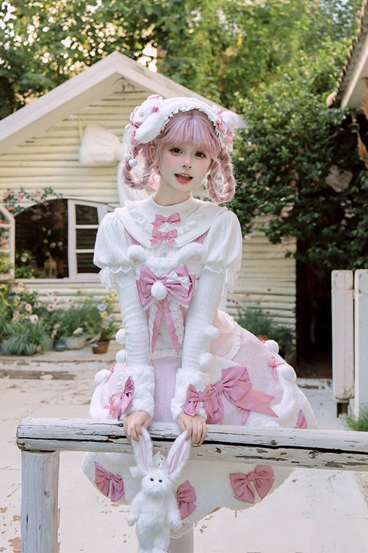 【受注予約~10/23】Frosted Sugar Rabbit アクセサリー【双生小熊】