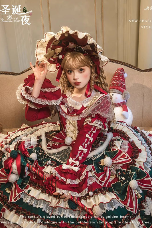 【受注予約~10/28】Christmas Eve アクセサリー【花与珍珠匣】