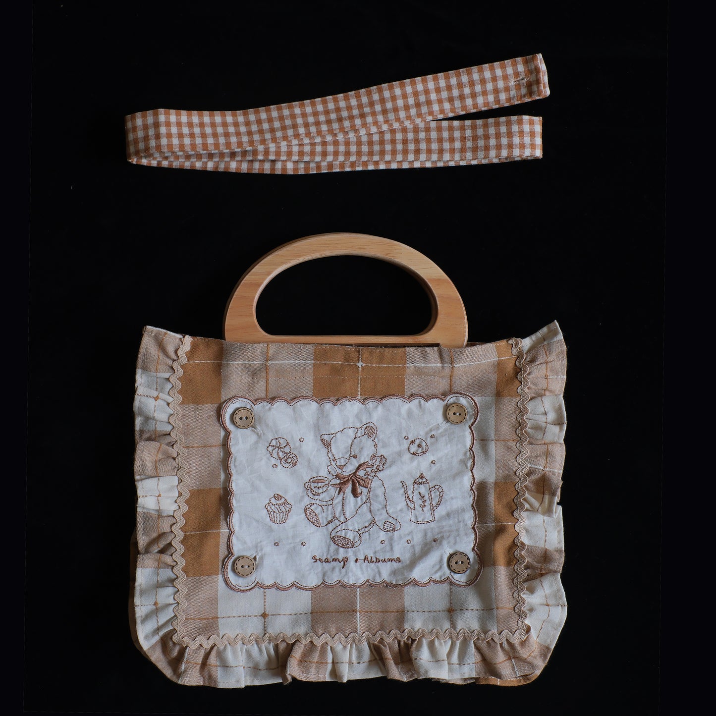 【受注予約~11/10】Bear Cake アクセサリー【Stamp Albums】