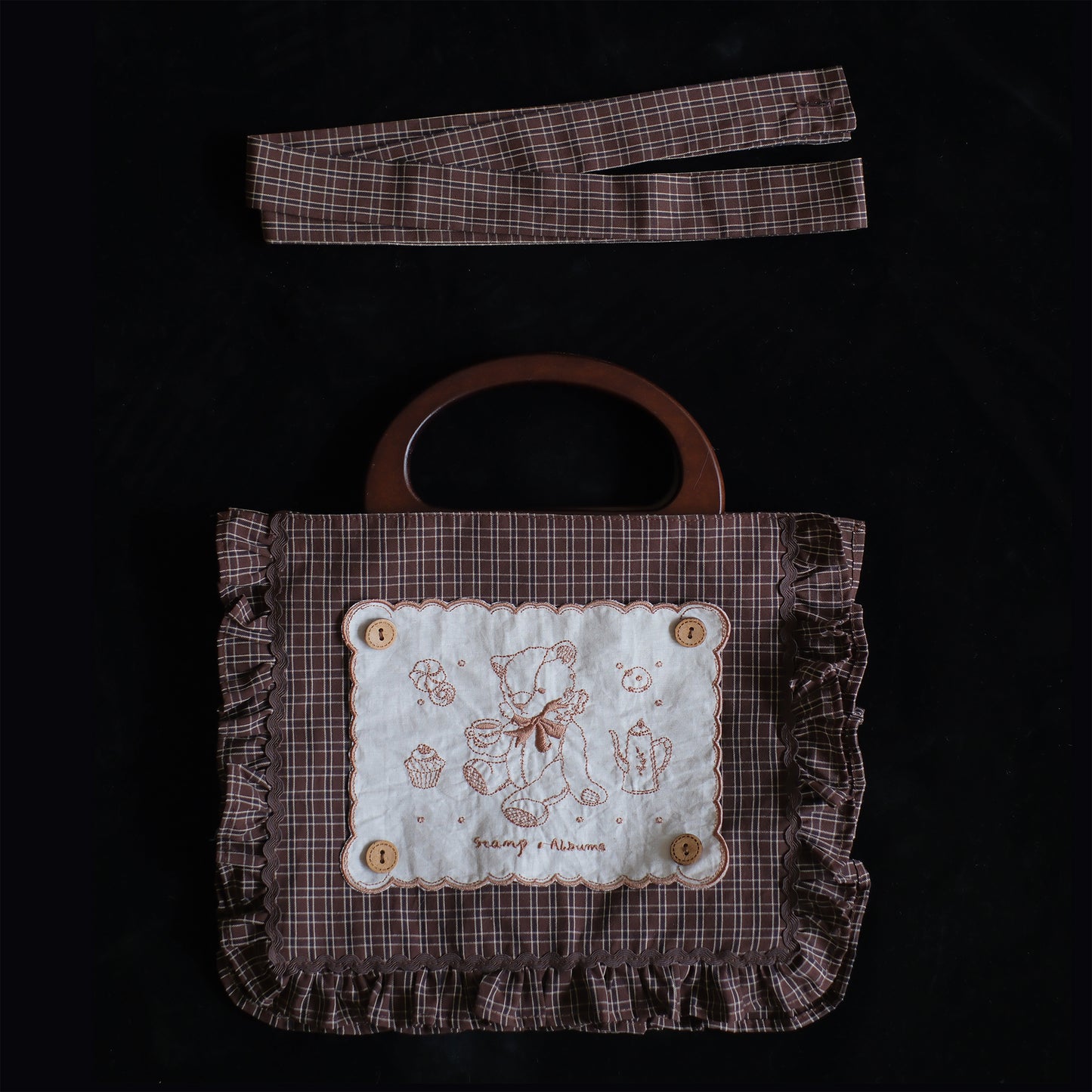 【受注予約~11/10】Bear Cake アクセサリー【Stamp Albums】