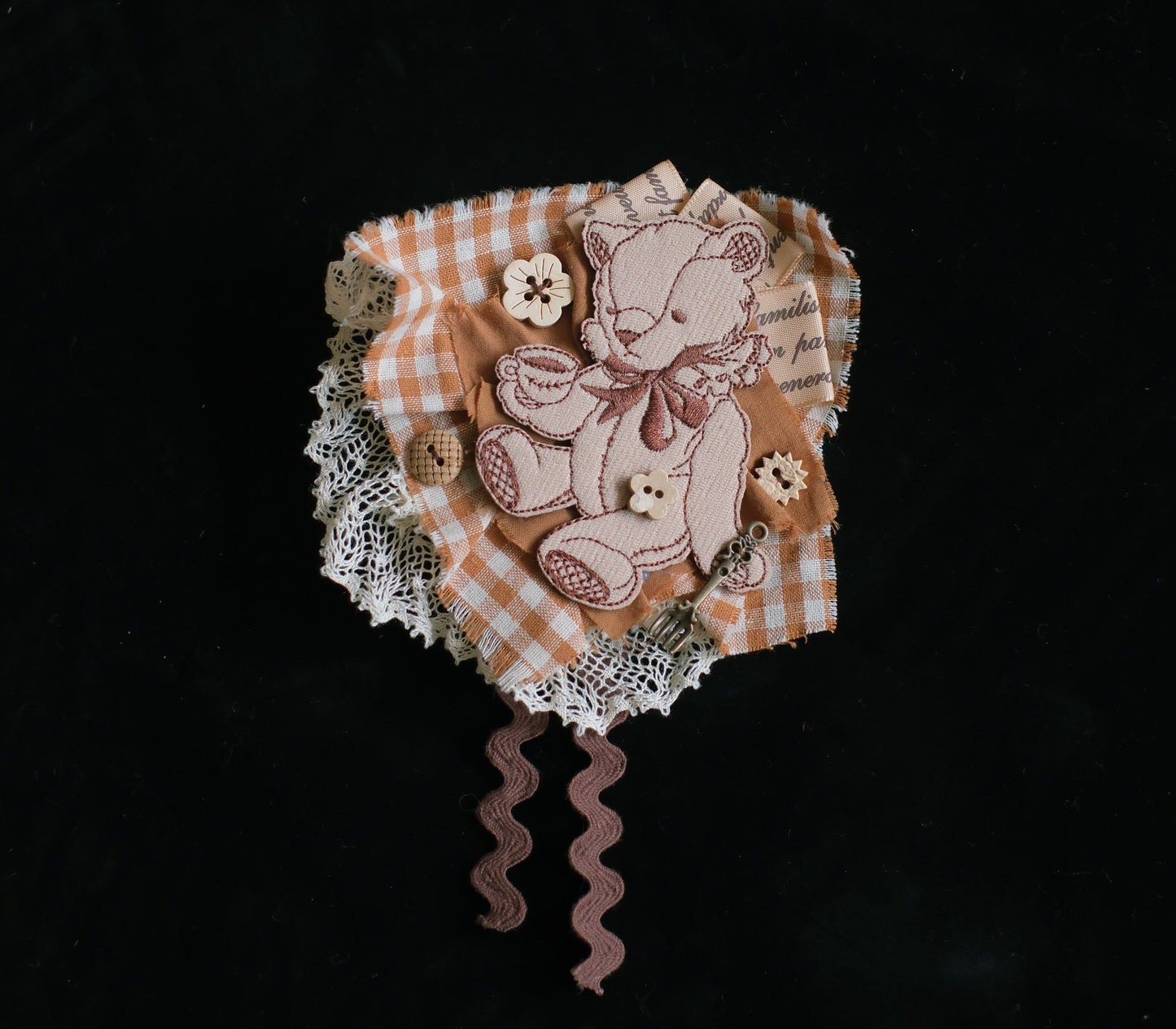 【受注予約~11/10】Bear Cake アクセサリー【Stamp Albums】