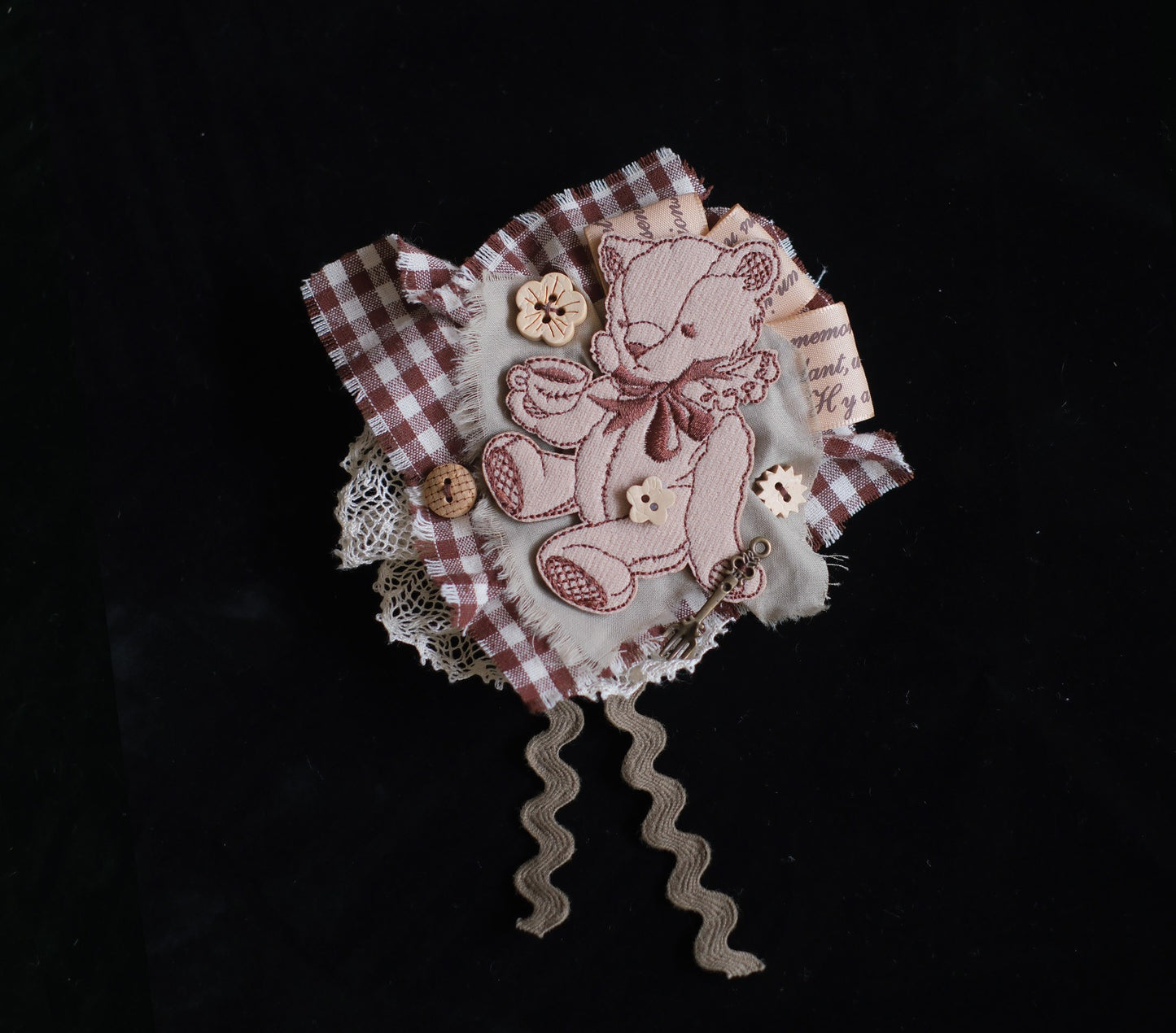 【受注予約~11/10】Bear Cake アクセサリー【Stamp Albums】