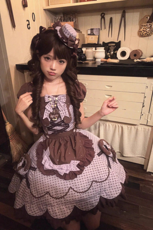 【受注予約~11/5】チョコレートドット アクセサリー【Sugar Cookies】