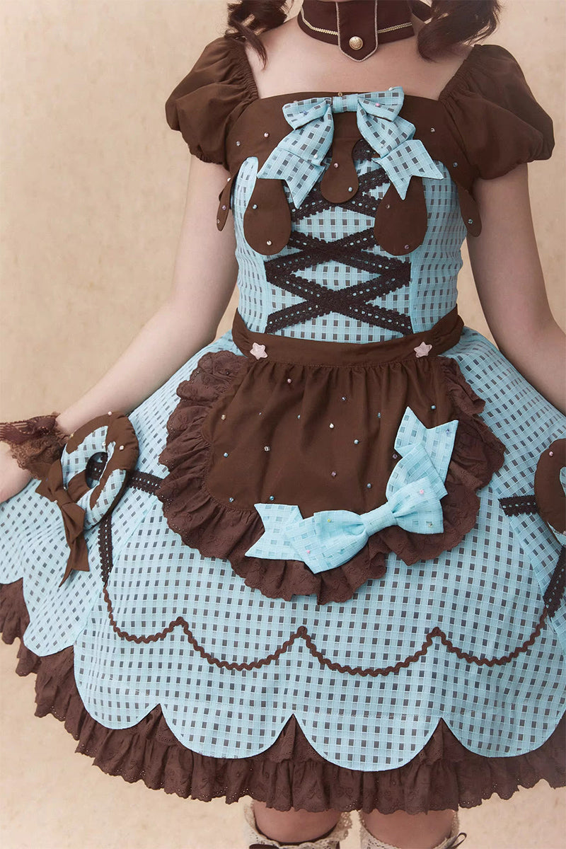 【受注予約~11/5】チョコレートドット アクセサリー【Sugar Cookies】