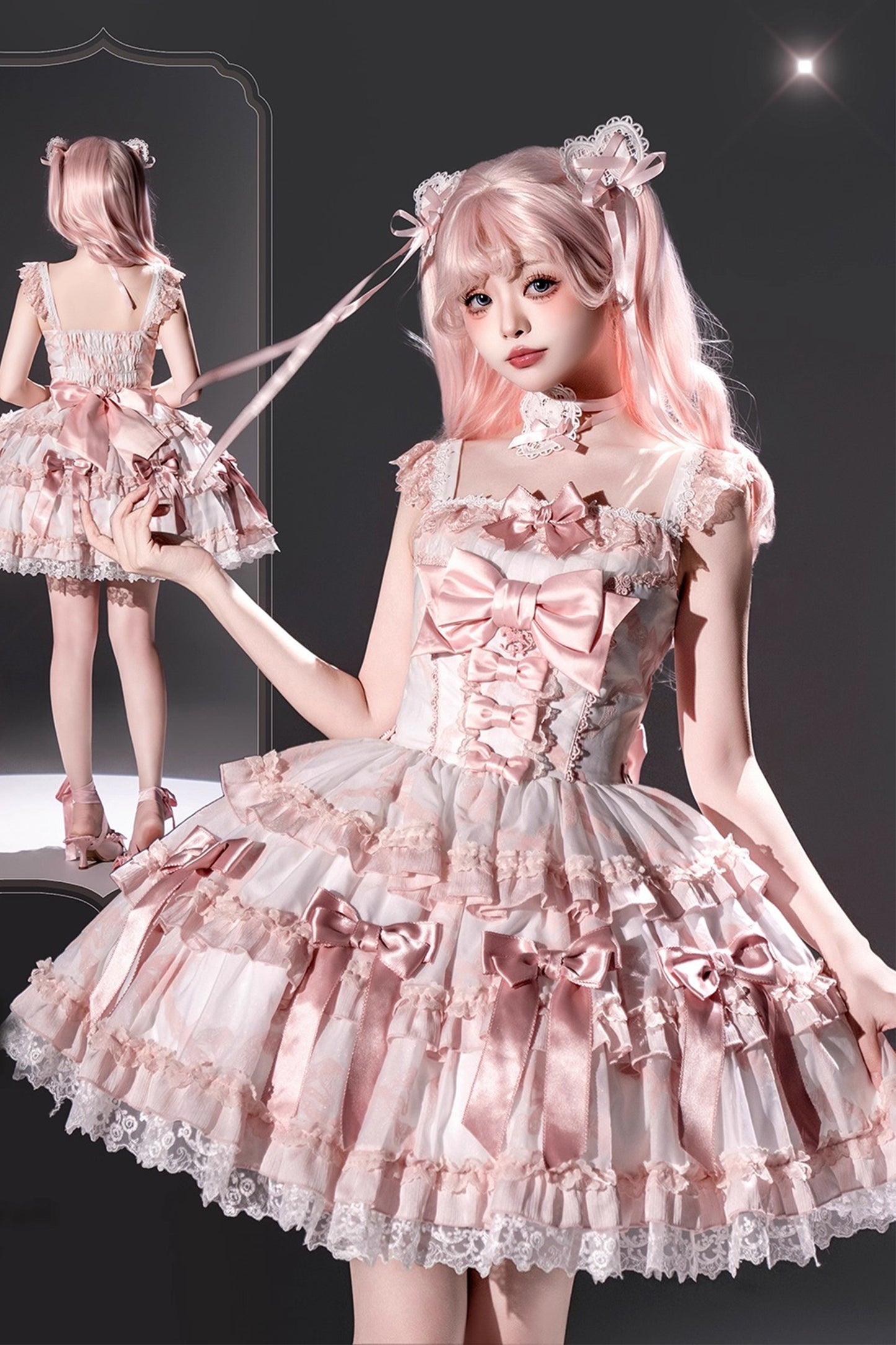 Antique Doll Wall Flocking Doll アクセサリー【Lullaby】