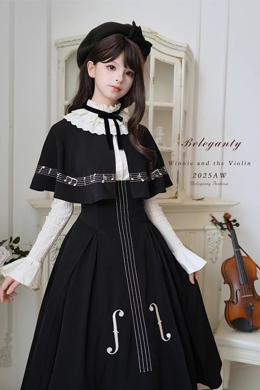 【受注予約~11/18】Winnie and the Violin ケープ・アクセサリー【Beleganty】