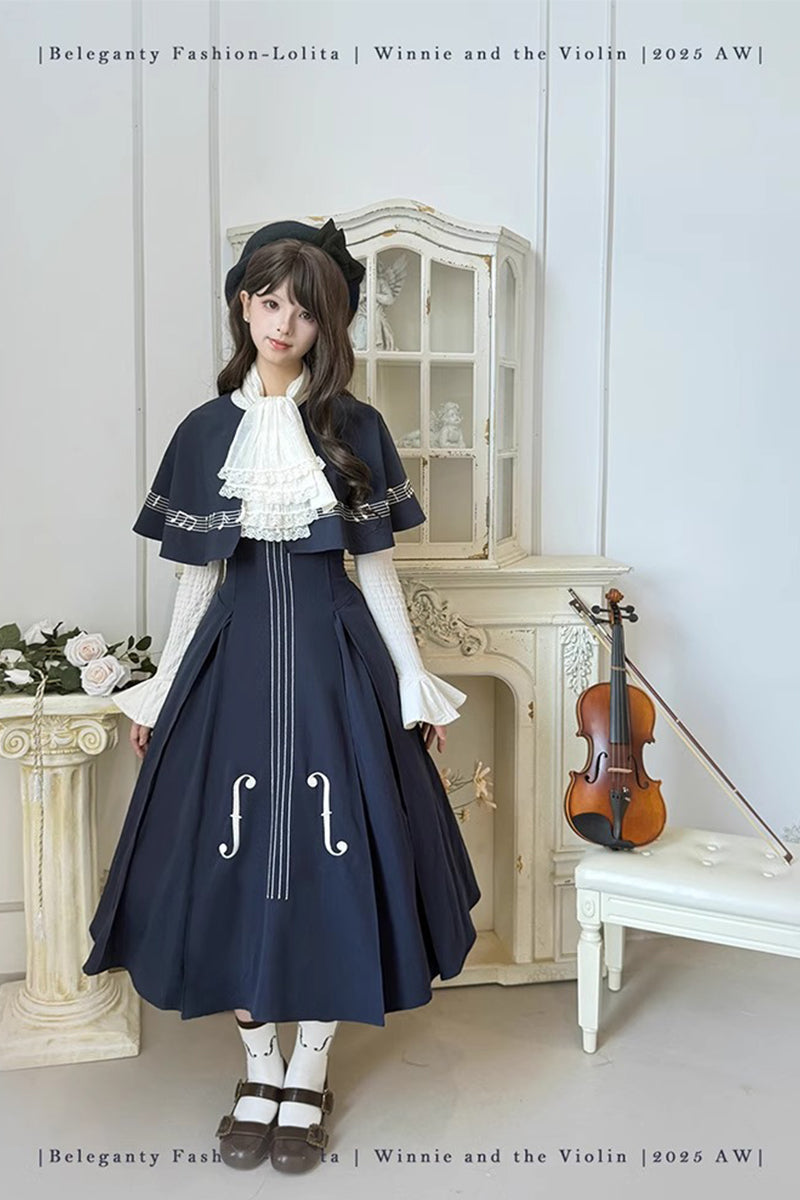 【受注予約~11/18】Winnie and the Violin ケープ・アクセサリー【Beleganty】