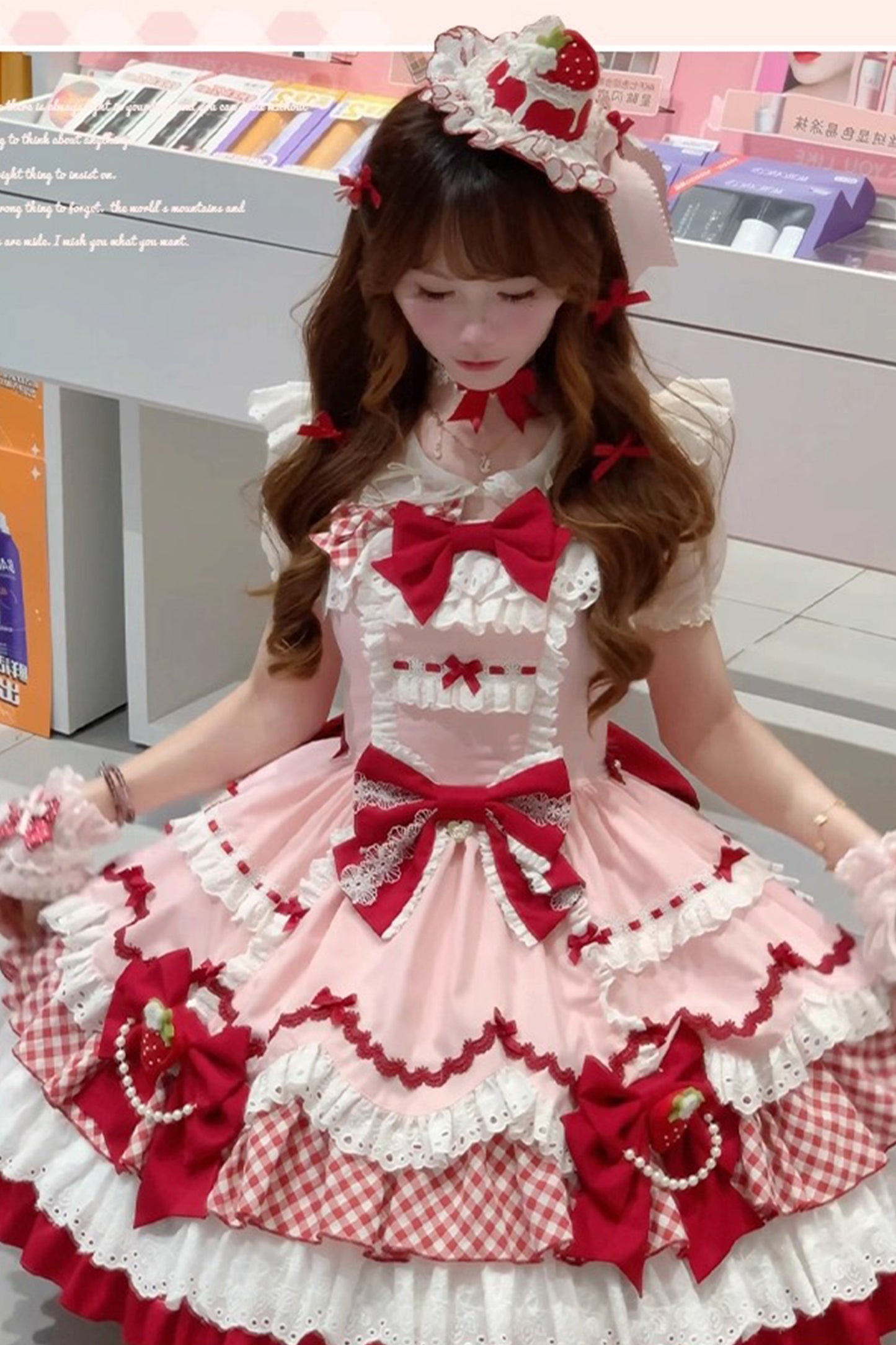 【受注予約~12/14】ベリーショートケーキ アクセサリー【櫻姫】