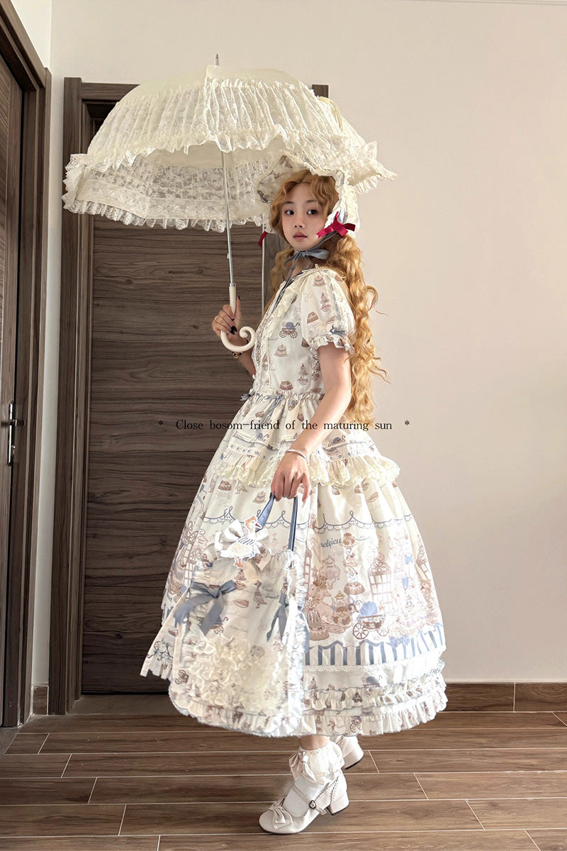 【受注予約~12/10】Antique Dessert Shop アクセサリー【babyblue】