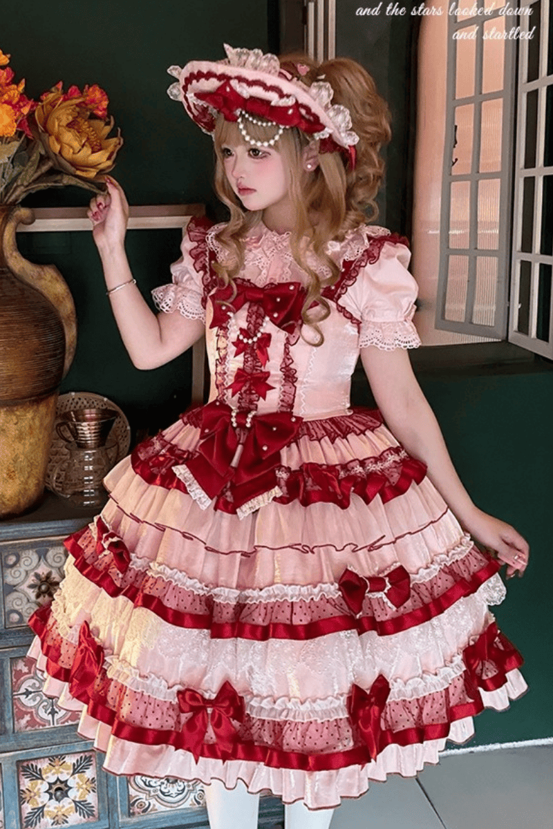 【受注予約~12/18】Ribbon Berry アクセサリー【櫻姫】