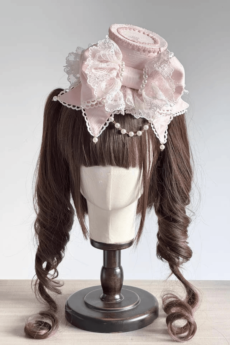 プチリボンシルクハット【妹抖手作工作屋】