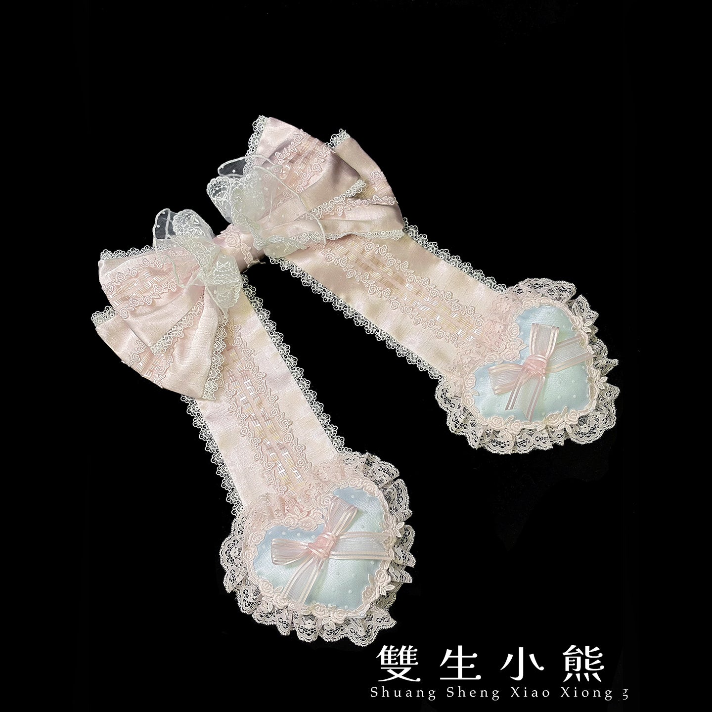 【受注予約~12/25】Love Heart アクセサリー【双生小熊】