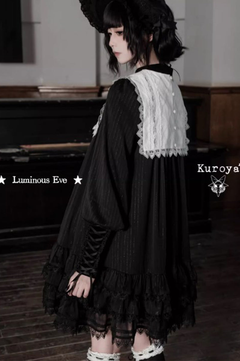 【受注予約~12/25】白夜祭 付け襟【kuroya】