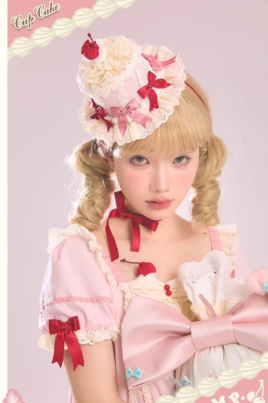 【受注予約~1/26】CupCakes アクセサリー【花与珍珠匣】