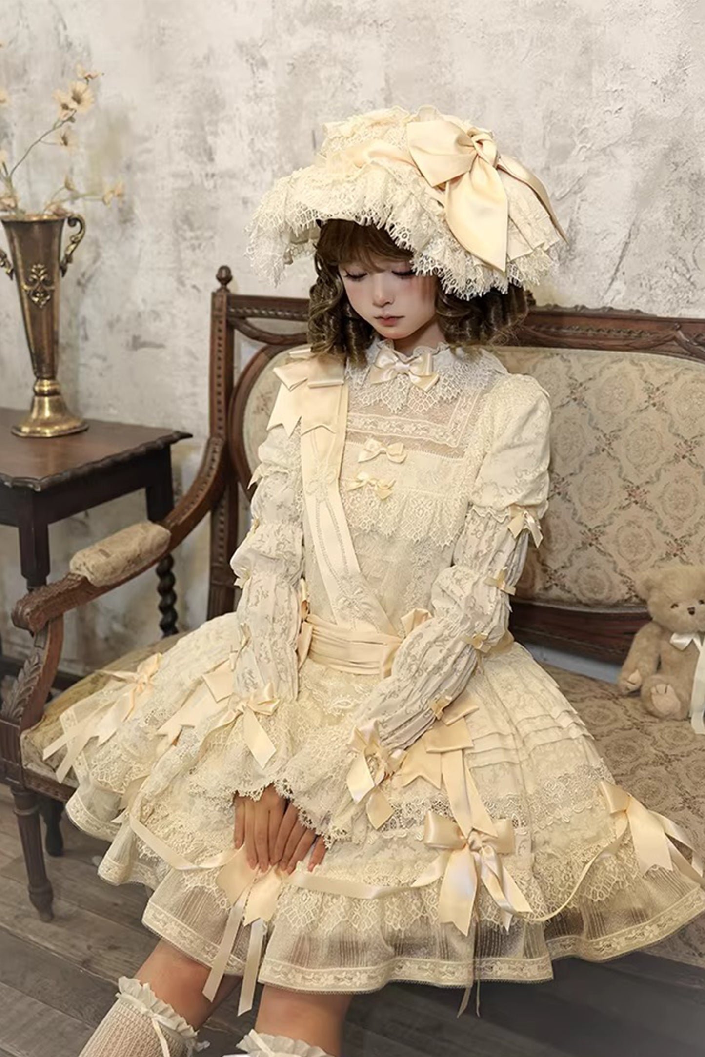 【受注予約~2/3】クロスドール アクセサリー【双生小熊】