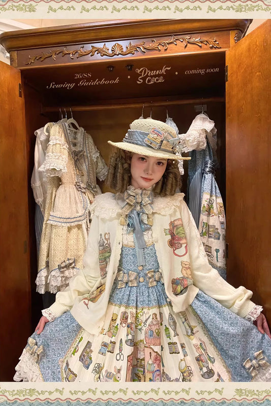 【受注予約~2/5】Sewing Guide カーディガン・アクセサリー【Drunk Coco】