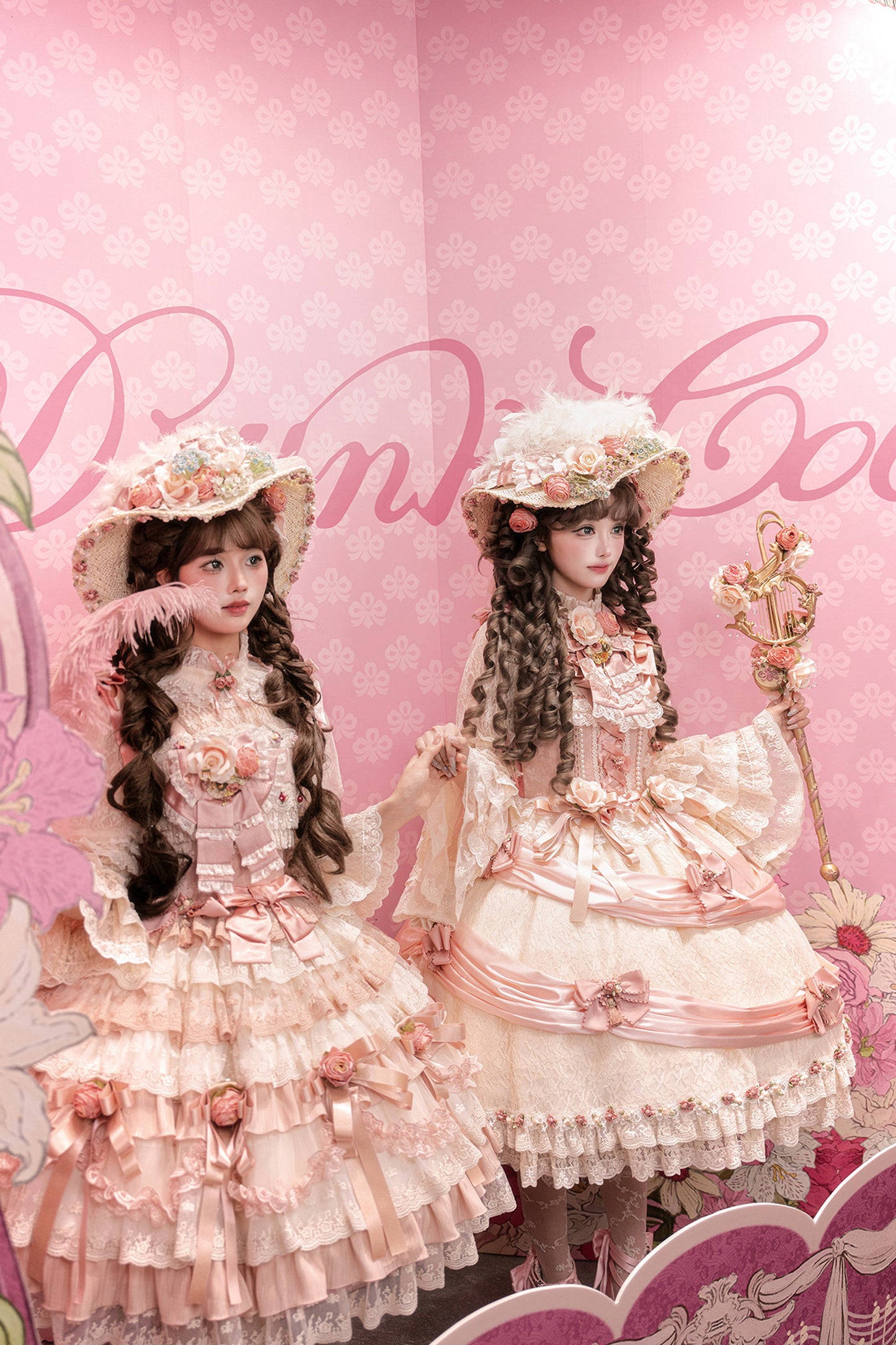 【受注予約~2/18】花のロンド ハット【Drunk Coco】