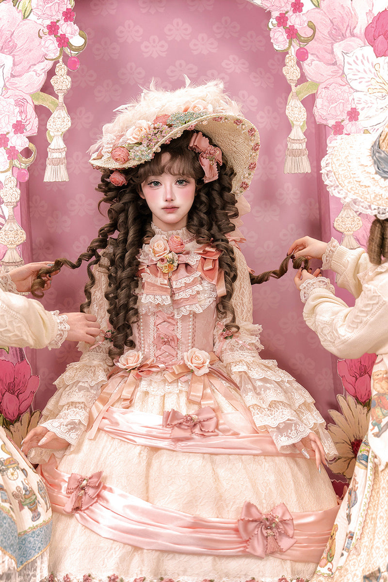 【受注予約~2/18】花のロンド ハット【Drunk Coco】