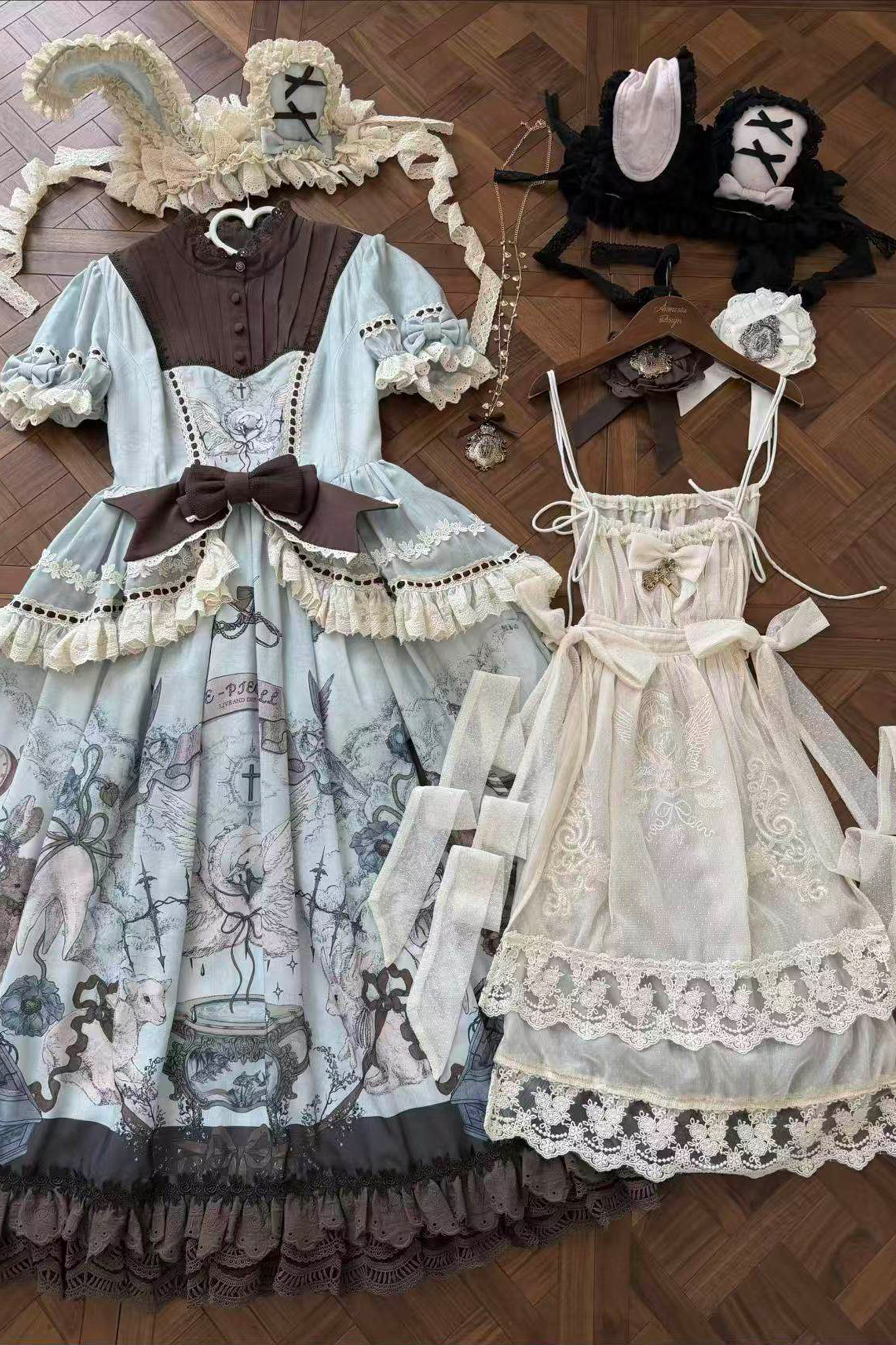 Epetice ゴスロリ with puji 手紙と詩 夜曲 フルセット テイストで探す：ゴシック・ゴスロリ – Epetice