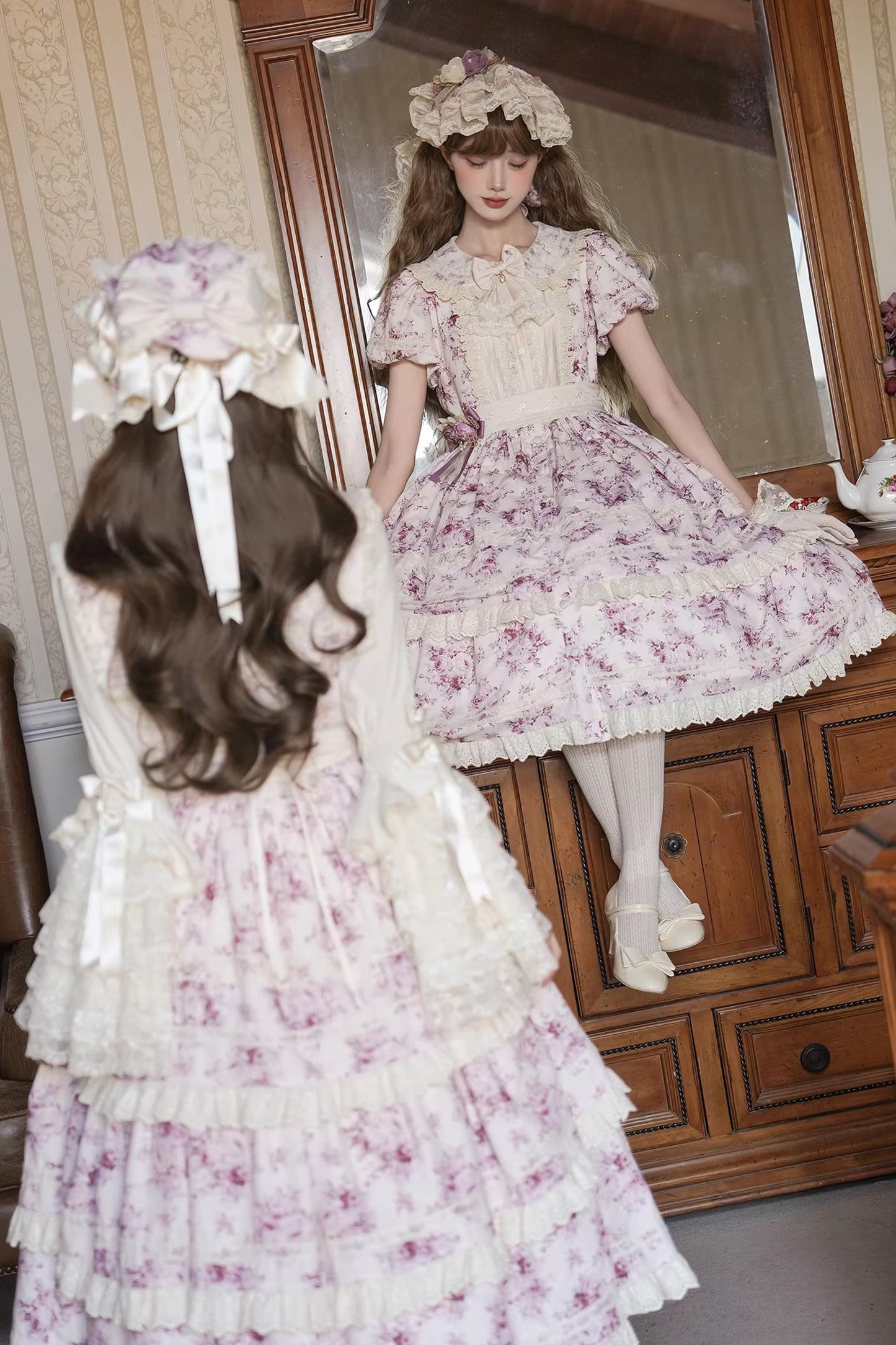 【受注予約~2/15】Black Rose アクセサリー【LittlePlum】