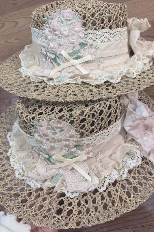 【受注予約~2/26】わすれな草の帽子【LittlePlum】