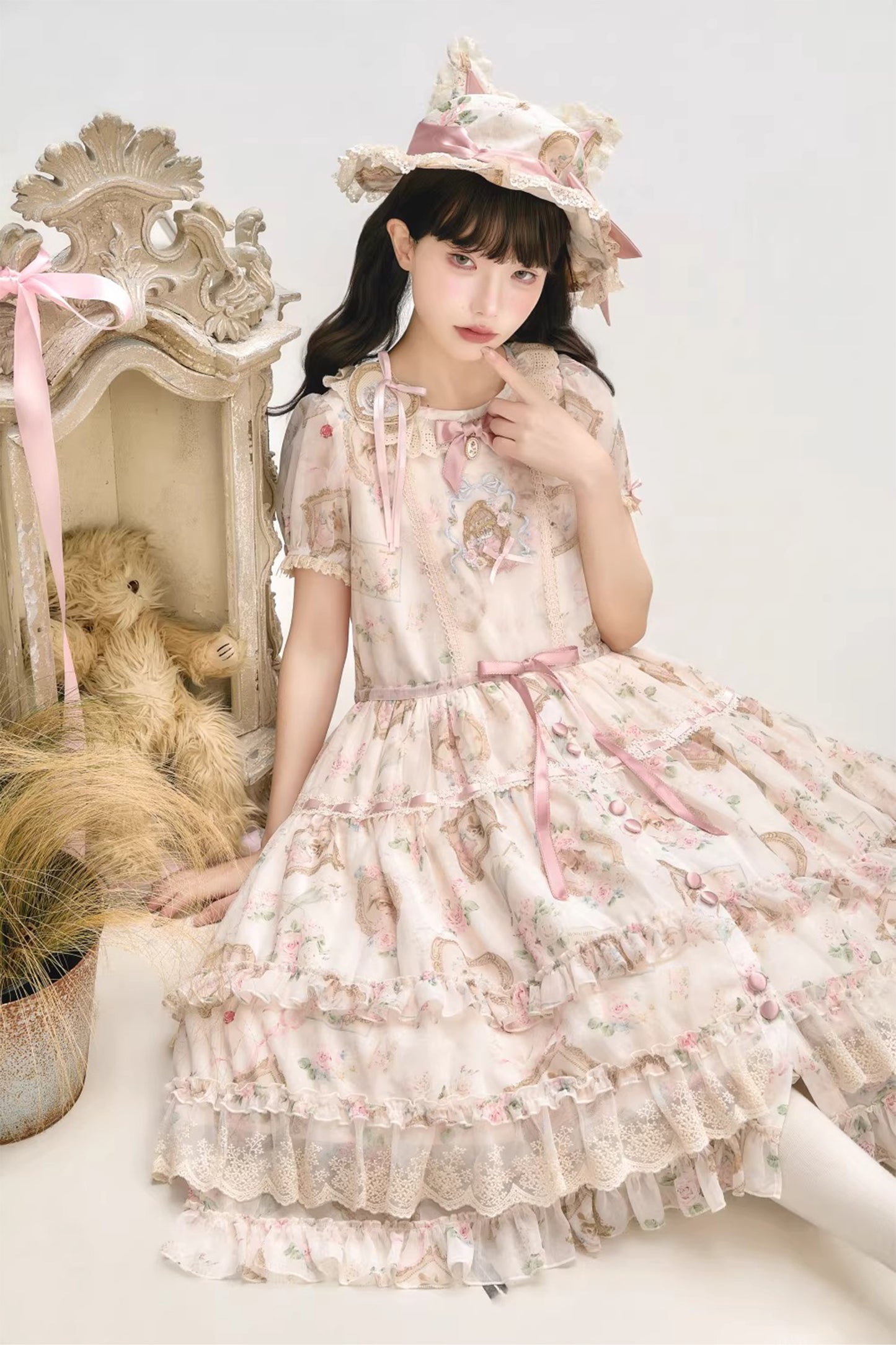 【受注予約~3/5】Victoria Cat インナースカート・ウエストベルト・アクセサリー【Moon River】