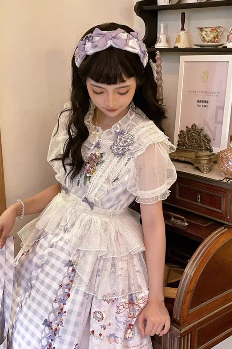 【受注予約~3/5】PorcelainTeaparty エプロン・アクセサリー【CEL】