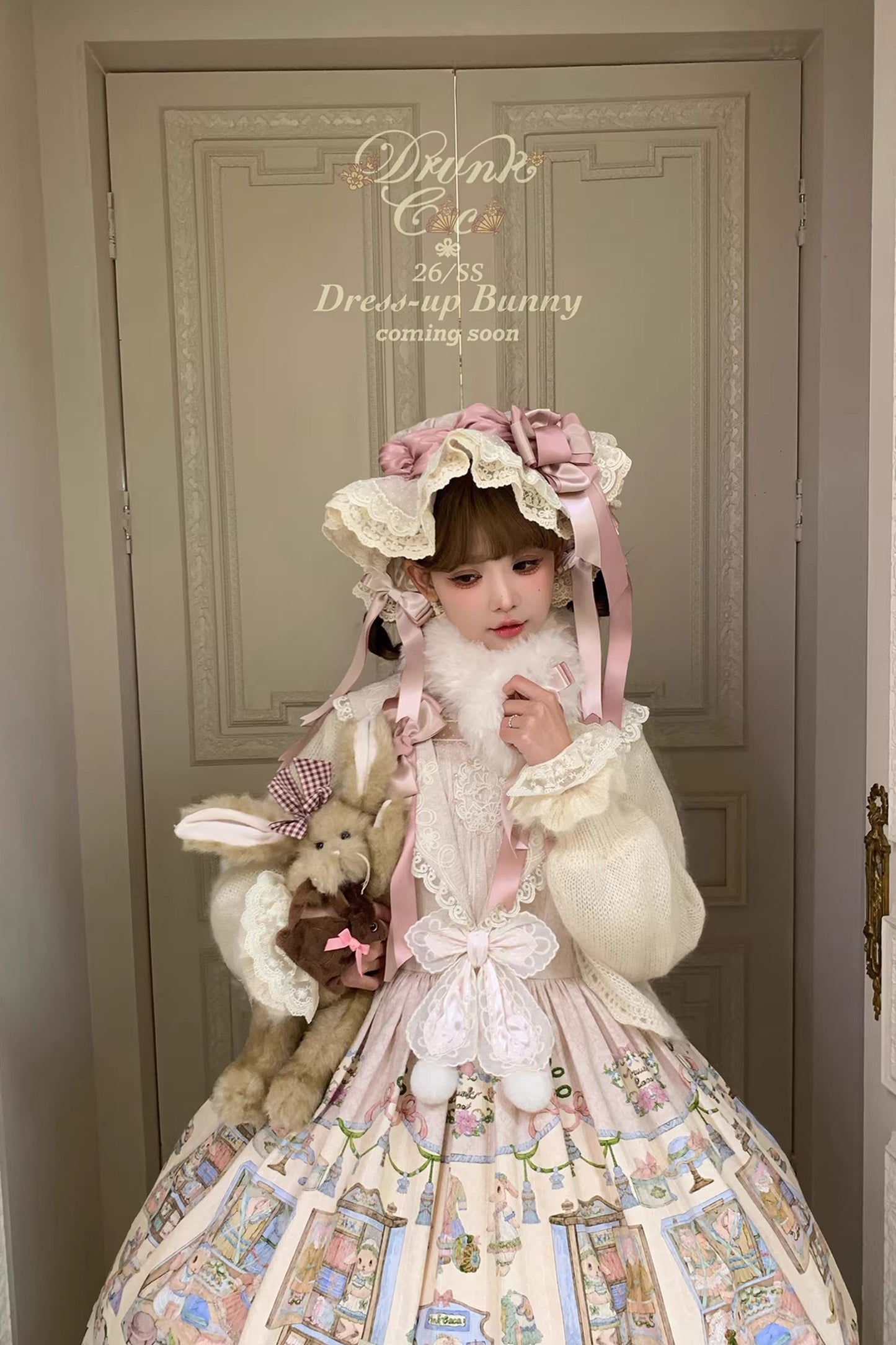 【受注予約~3/12】DressUp Bunny アクセサリー【Drunk Coco】