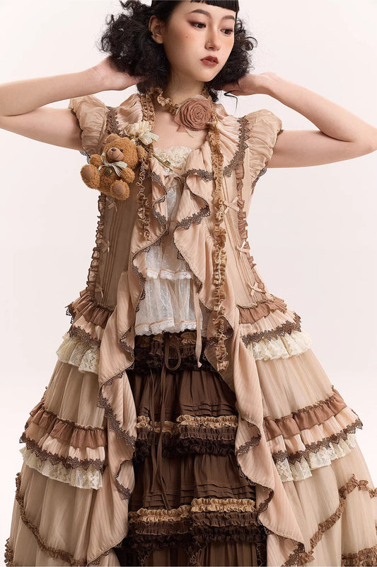 【受注予約~3/15】小熊日記 アクセサリー・インナースカート【Aria】