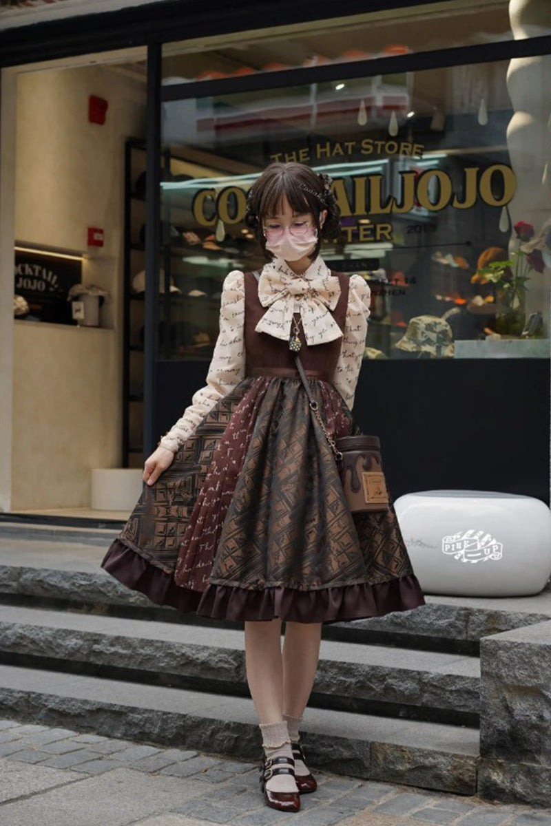 [Pre-orders until March 12th] Chooocolate Ribbon Barrette, Ribbon Pin, Brooch [PINK UP]