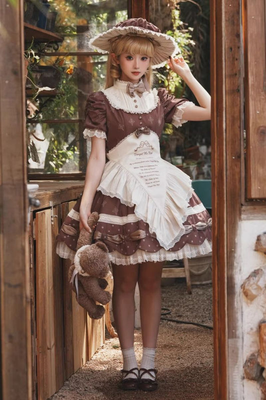 【受注予約~3/26】眠りの夕暮れ エプロン・アクセサリー【AsleepTownlet】