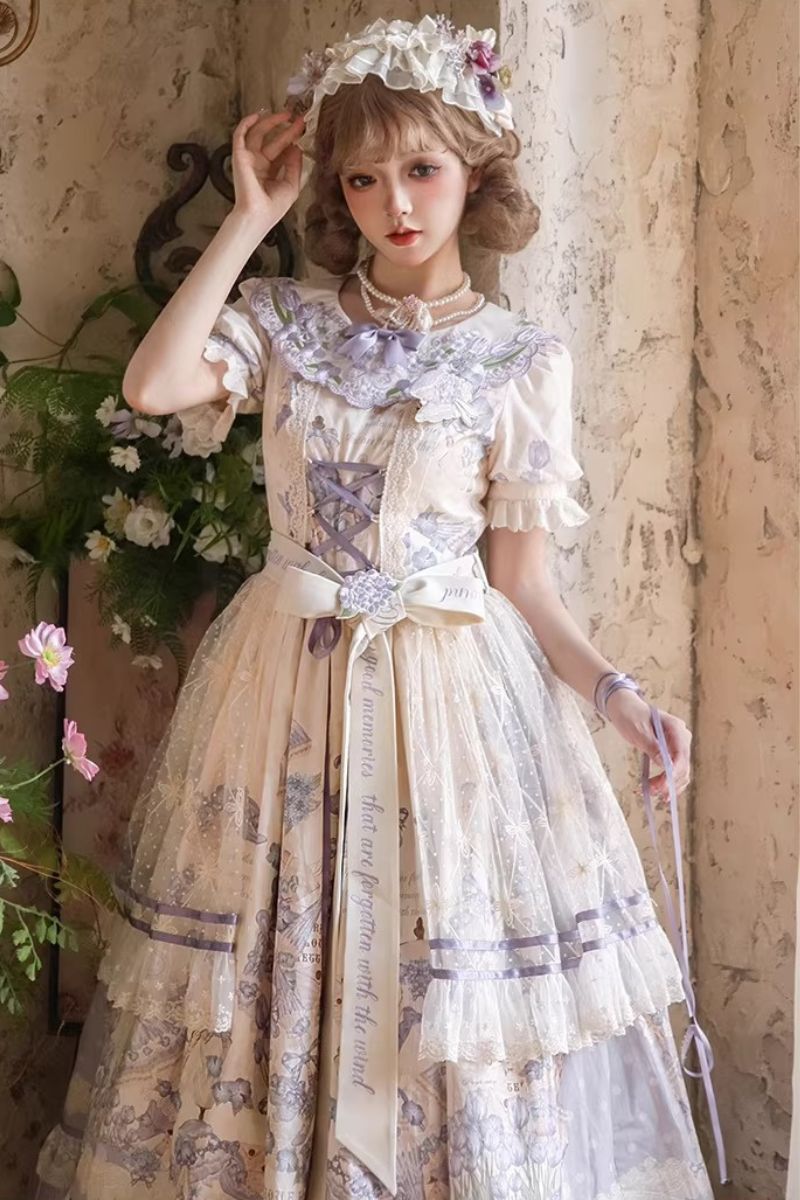 【受注予約~4/13】紫藤回顧録 アクセサリー【南笙阁】