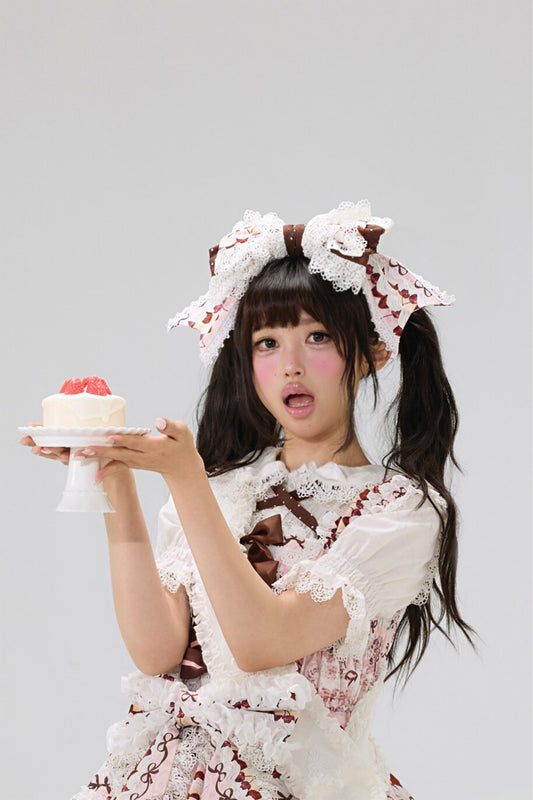 【受注予約~5/27】Creamy Strawberry Cake アクセサリー【BacioBouquet】