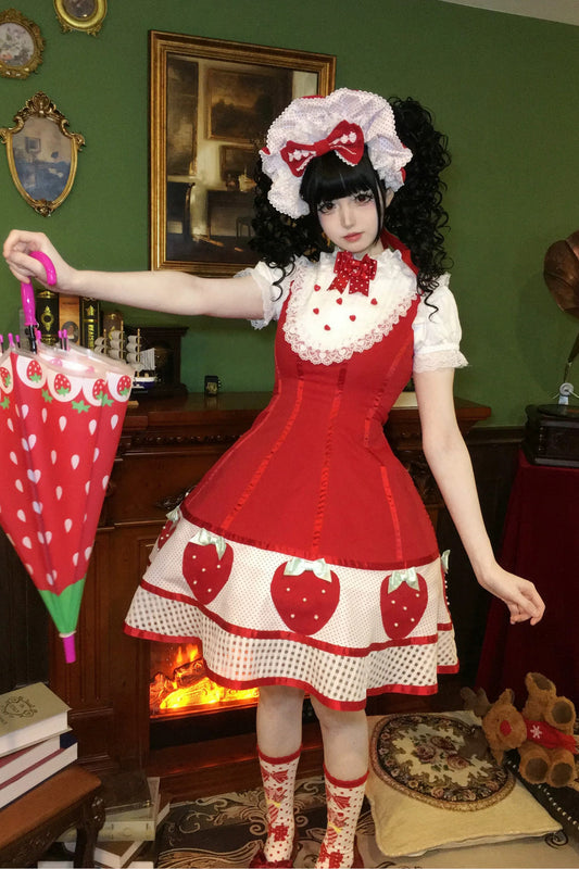 【受注予約~7/5】The Eccentric Strawberry Lady アクセサリー【TaTaTa Lolita】