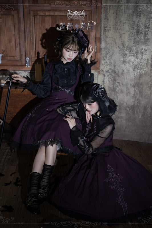 【受注予約~8/4】Rose Necropolis アクセサリー【iris de nuit】