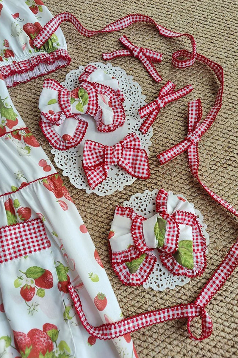 【受注予約~7/30】Summer Strawberry Bunny アクセサリー【Beleganty】