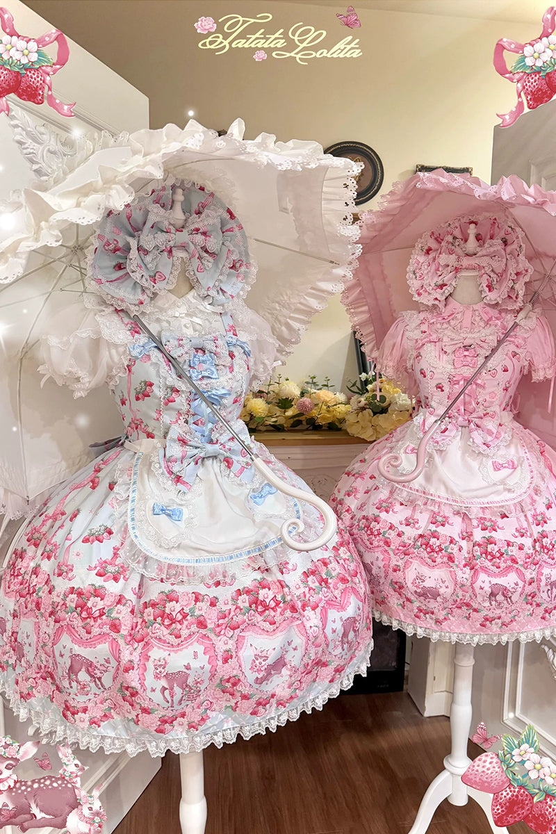 【受注予約~8/23】Fawn Strawberry Garden アクセサリー【TaTaTa Lolita】
