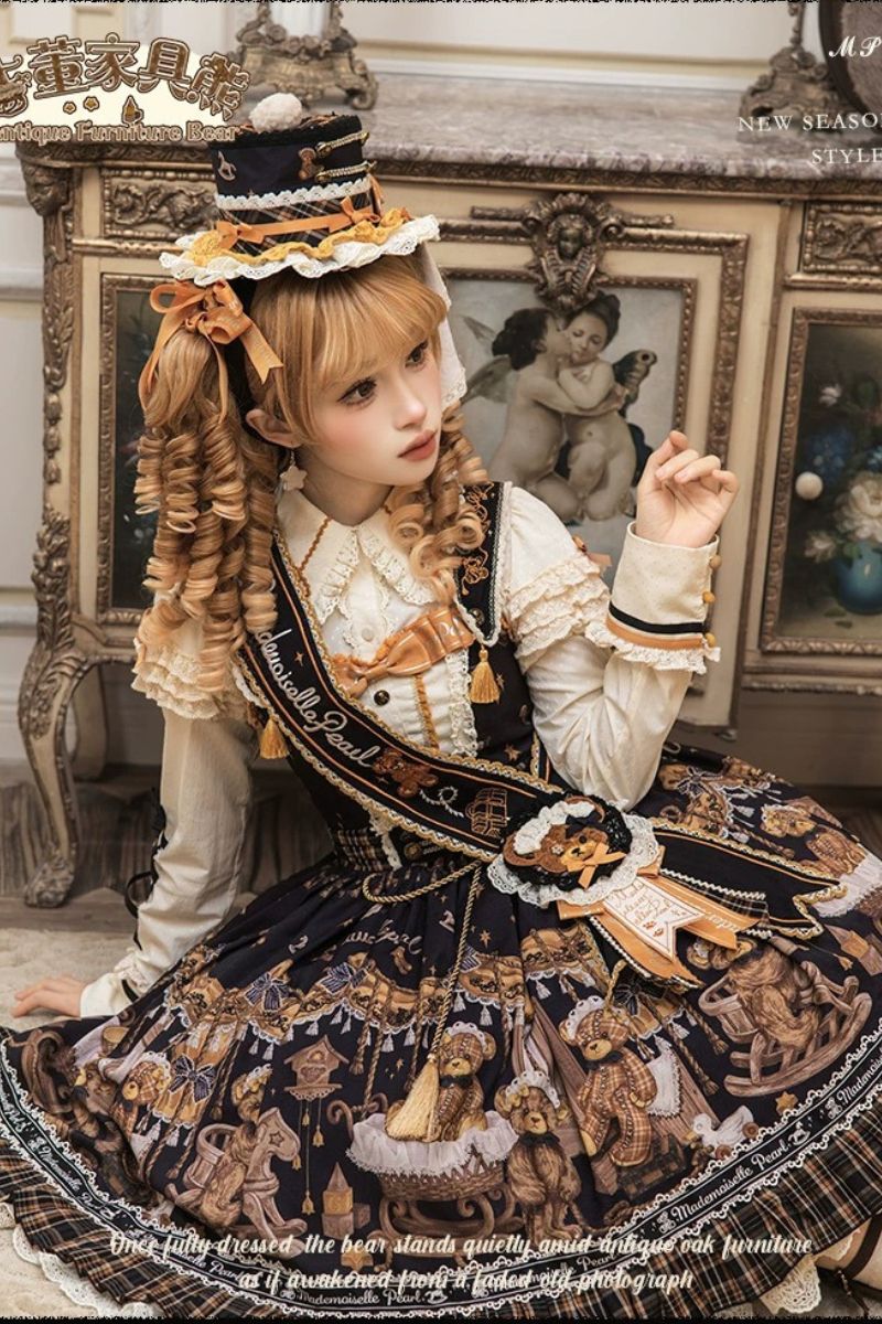 【受注予約~9/8】Antique Furniture Bear アクセサリー【Melliflorpearl】