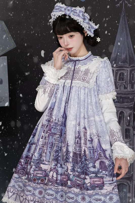 【受注予約~9/28】雪国の境界 アクセサリー【iris de nuit】
