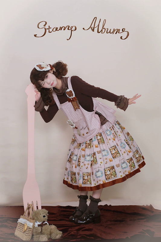 【受注予約~10/1】クッキー缶 アクセサリー【Stamp Albums】