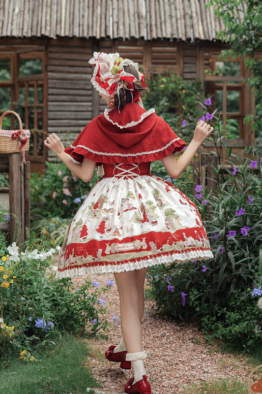 【受注予約~10/8】Little Red Riding Hood Fairy Tale ケープ・アクセサリー【Alice Girl】
